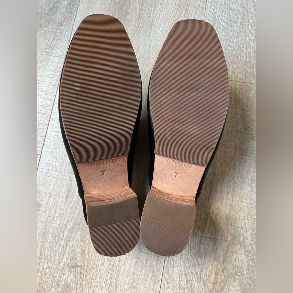 New Nisolo Black All Day Mule leather - Picture 13 of 15